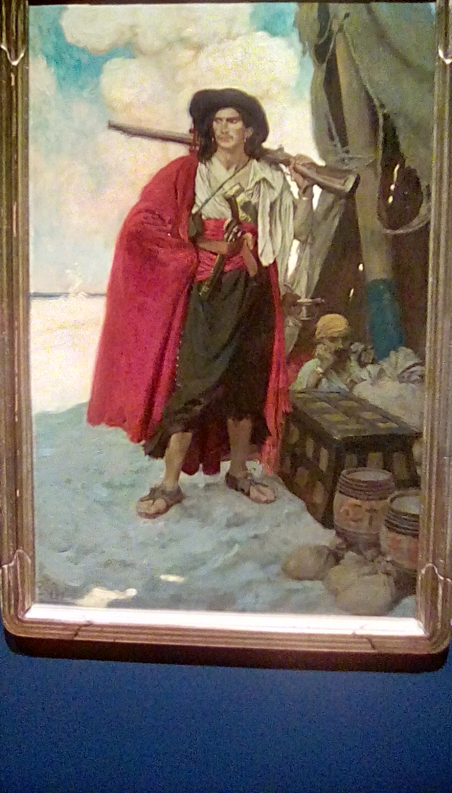 [Who Shall Be Captain - Howard Pyle]